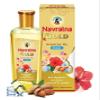 Navratna Gold Ayurvedic Hair Oil | with 24K Gold & 9 Ayurvedic Herbs | Lightweight, Non-Greasy & Fast-Absorbing | Relaxing Head Massage Oil | Deeply Nourishes Hair | 6.76 Fl Oz (200ml) view 2