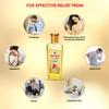 Navratna Gold Ayurvedic Hair Oil | with 24K Gold & 9 Ayurvedic Herbs | Lightweight, Non-Greasy & Fast-Absorbing | Relaxing Head Massage Oil | Deeply Nourishes Hair | 6.76 Fl Oz (200ml) view 4