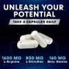 Nitric Oxide Booster 2560mg - Extra Strength L Arginine & Citrulline Supplement for Men & Women - Premium Muscle Supporting Nitric Booster - Natural Energy & Heart Health Support - 120 Capsules view 3