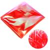 Outus Iridescent Cellophane Film Rainbow Cellophane Wrapping DIY Craft Decorations for Gift Baskets Fairy Butterfly Supply Party Festival celebrations (Red,39 x 138 Inch) view 2