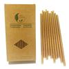 100Pack Gold Foil Paper Straws, Disposable Metallic Gold Drinking Straw Biodegradable Cocktail Straws for Birthday, Wedding, Party Supplies, 6*197 mm view 3