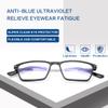 2 Pack Progressive Multifocal Computer Reading Glasses No Line Blue Light Blocking Readers with Spring Hinge for Men and Women Clear Multifocus Trifocal Lens Eyewear Anti Glare Fashion Eyeglasses view 2