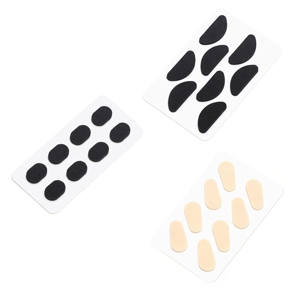Beaupretty 40 Pairs Glasses Nose Pads Eva Nose Pad Glasses Nose Grips Stick on Nosepads Anti-Slipping Nose Pad Glasses with Nose Pads Plastic Glasses Eyeglass Retainer Soft Supplies