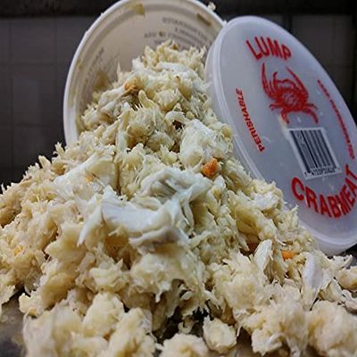 Fresh Handpicked Blue Crab Meat- (Product of The USA) ((4 lbs))