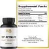 Golden After 50 BP-Activate - Nitric Oxide Supplement with Essential Amino Acids - Blood Circulation and Heart Health Support Supplement - 3 Bottles - 800mg L Arginine, AAKG, L Citrulline view 2