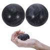 2Pcs Health Exercise Jade Ball for Elderly Black Massage Hand Balls for Relief and Finger Relaxation Traditional Baoding Tool for Home Use view 1