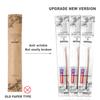 HQSLsund 20 pcs Disposable Toothbrush with Toothpaste Bulk Individually Wrapped, Travel Toothbrush Kit, Hotel Toothbrushes Bulk for Airbnb,Shelter/Wedding/Nursing Home/Charity/Homeless, Gold view 2