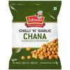 Jabsons - Chilli & Garlic Chana, Roasted Chickpeas, 140 G (4.9 Oz) view 1