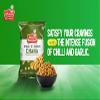 Jabsons - Chilli & Garlic Chana, Roasted Chickpeas, 140 G (4.9 Oz) view 3
