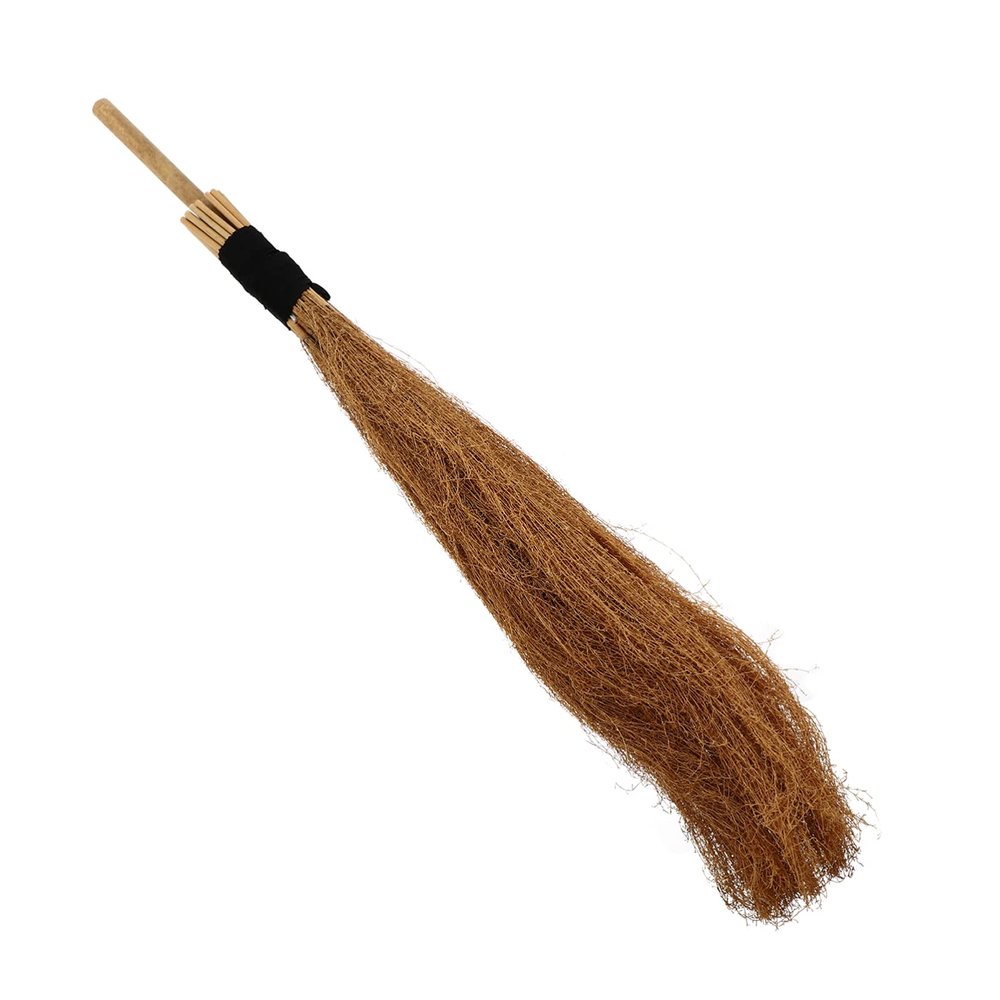 ULTNICE Halloween Witch Broom, Retractable Flying Broomstick Prop for Halloween Party Costume Cosplay 1pc (As Shown)