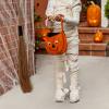 ULTNICE Halloween Witch Broom, Retractable Flying Broomstick Prop for Halloween Party Costume Cosplay 1pc (As Shown) view 4