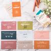 100 Affirmation Cards for Women and Men With 150+ Thought-Provoking Questions, Unique Affirmation cards for stress Relief, Meditation and Self Care Gift For Women and Men. view 2