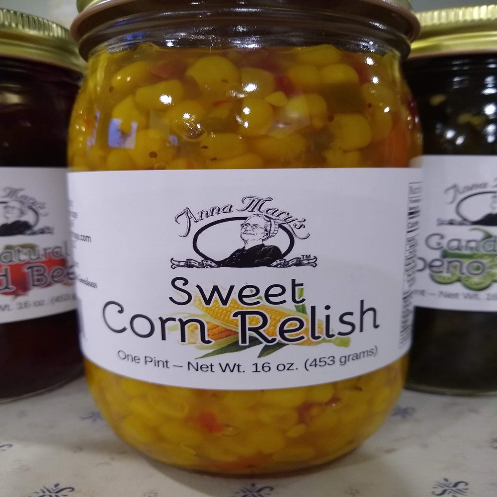 Anna Mary's Sweet Corn Relish, 16 oz (2 pack)