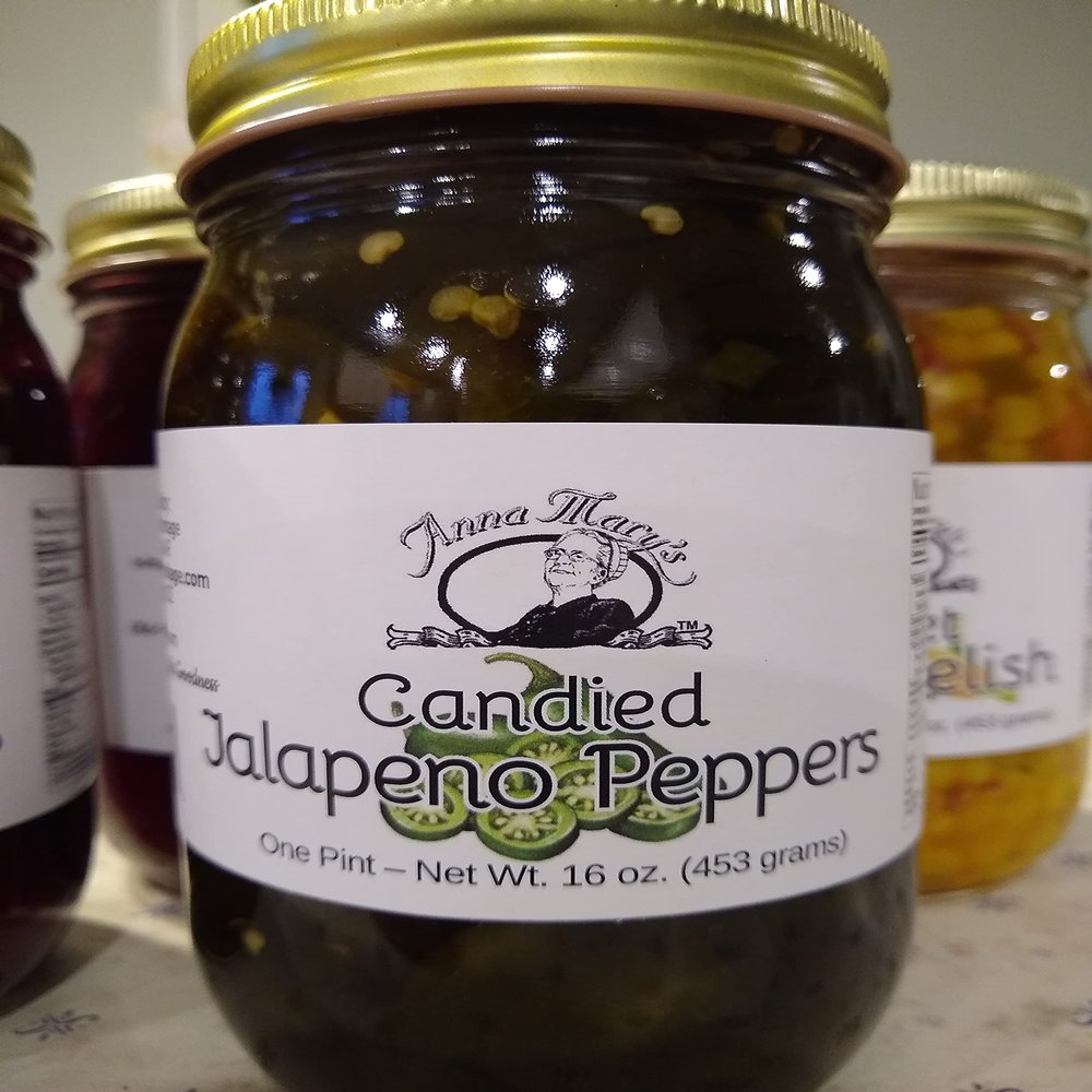 Anna Mary's Candied Jalapeno Peppers, 16 oz. - 2 pack