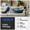 REATHLETE HEALR Adjustable Hot and Cold Therapy Massager Circulation Compression Improvement and Pain Relief for Leg, Calf, and Foot view 2