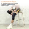 1Pc Knee Compression Sleeve for Men & Women, NonSlip Breathable Knee Brace Support for Running Basketball Gym, Meniscus Tear, Arthritis, Joint Pain Relief(L) view 2