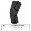 1Pc Knee Compression Sleeve for Men & Women, NonSlip Breathable Knee Brace Support for Running Basketball Gym, Meniscus Tear, Arthritis, Joint Pain Relief(L) view 4