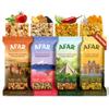 Afar Savory Protein Bars  Low Sugar, High Protein  Healthy Snacks for Adults  Meal Replacement Bar  Rice Crispy Texture  Vegan, Gluten Free (8 Bars, Variety Pack) view 1