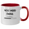 Gag Menopause Mug, Menopause Two Toned Coffee Cup, Funny Menopause Presents for Best Friend, Crazy Mood Swings, Hormonal Teenager Birthday view 2