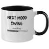 Gag Menopause Mug, Menopause Two Toned Coffee Cup, Funny Menopause Presents for Best Friend, Crazy Mood Swings, Hormonal Teenager Birthday view 2