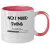 Gag Menopause Mug, Menopause Two Toned Coffee Cup, Funny Menopause Presents for Best Friend, Crazy Mood Swings, Hormonal Teenager Birthday view 2