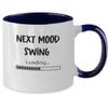 Gag Menopause Mug, Menopause Two Toned Coffee Cup, Funny Menopause Presents for Best Friend, Crazy Mood Swings, Hormonal Teenager Birthday view 2