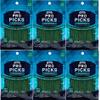 Armonds ProPicks MicroPick Dental Picks for Teeth Cleaning with Zinc Oxide  Disposable Plastic Toothpicks for Teeth & Gums  Protects Teeth & Massages Gums - 6 Packages x 120 Plastic Dental Picks view 1