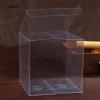 50pcs Square Transparent PVC Box Party Jewelry Candy Plastic Storage Box Clear Plastic Macaron Gift Packaging Boxes Case (9x9x9cm) view 3