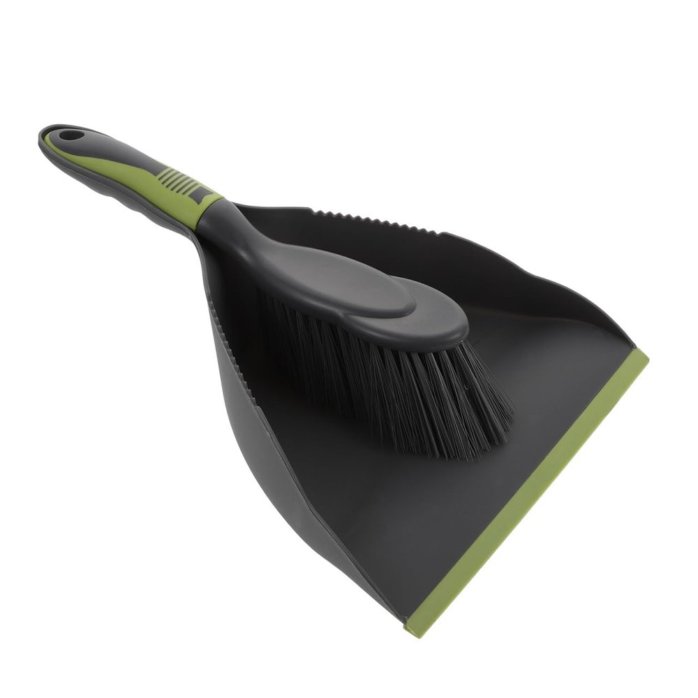1 Set Desktop Sweeping Set Small Cleaning Hand Brush Mini Cleaning Tool Compact Broom Mini Dustpan and Broom Sweeper Corner Dustpan Nylon Portable Two Piece Suit