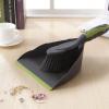 1 Set Desktop Sweeping Set Small Cleaning Hand Brush Mini Cleaning Tool Compact Broom Mini Dustpan and Broom Sweeper Corner Dustpan Nylon Portable Two Piece Suit view 3