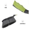 1 Set Desktop Sweeping Set Small Cleaning Hand Brush Mini Cleaning Tool Compact Broom Mini Dustpan and Broom Sweeper Corner Dustpan Nylon Portable Two Piece Suit view 4