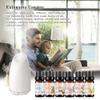 AOPING Essential Oil Set 6x10ML - 100% Pure Organic Plant Oil for Diffuser Massage Aroma Spa Yoga Perfume - Rose, Jasmine, Sandalwood, Vanilla, Neroli, Peach view 3