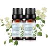 AOPING 2-Pack Gardenia Essential Oil - 100% Pure Organic Natural Plant (Gardenia jasminoides) for Diffuser, Aroma, Spa, Massage, Yoga, Perfume, 2x10ML view 1