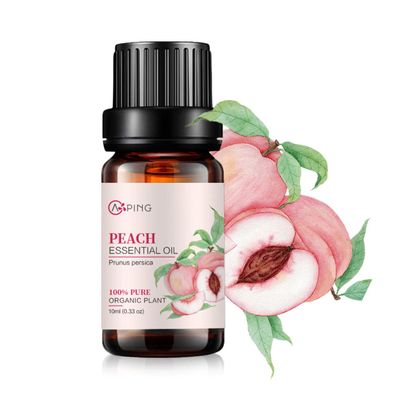 AOPING Peach Essential Oil - 100% Pure Organic Natural Plant (Prunus persica) Peach Oil for Diffuser, Aroma, Spa, Massage, Yoga, Perfume, 0.33oz