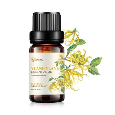 AOPING Ylang Ylang Essential Oil - 100% Pure Organic Natural Plant (Cananga odorata) Ylang Ylang Oil for Diffuser, Aroma, Spa, Massage, Yoga, Perfume, 0.33oz