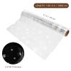 Toyvian Clear Cellophane Wrap Roll: Width 16.9 Inches Length 98.4 Feet| 2.5 Mil Thicken Christmas Snowflake Cellophane Roll Crystal Wrappings for Hampers Baskets Flower Florist Wrap view 4