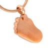 KBFDWEC Lovely Foot Cremation urn Jewelry Ashes Keepsake Memorial Pendant view 2