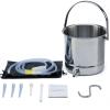 TEMONTIAN Coffee Enema Bucket Kit, Enema Kit for Colon Cleansing Bucket, Home Colonic KitEnema for Men/Women, Suitable for CoffeeStainless Steel Bucket view 1