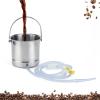 TEMONTIAN Coffee Enema Bucket Kit, Enema Kit for Colon Cleansing Bucket, Home Colonic KitEnema for Men/Women, Suitable for CoffeeStainless Steel Bucket view 3