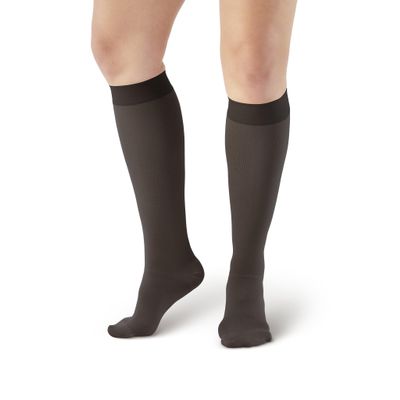Ames Walker AW 200 Medical Support Knee Highs 20-30 mmHg Black 3XL