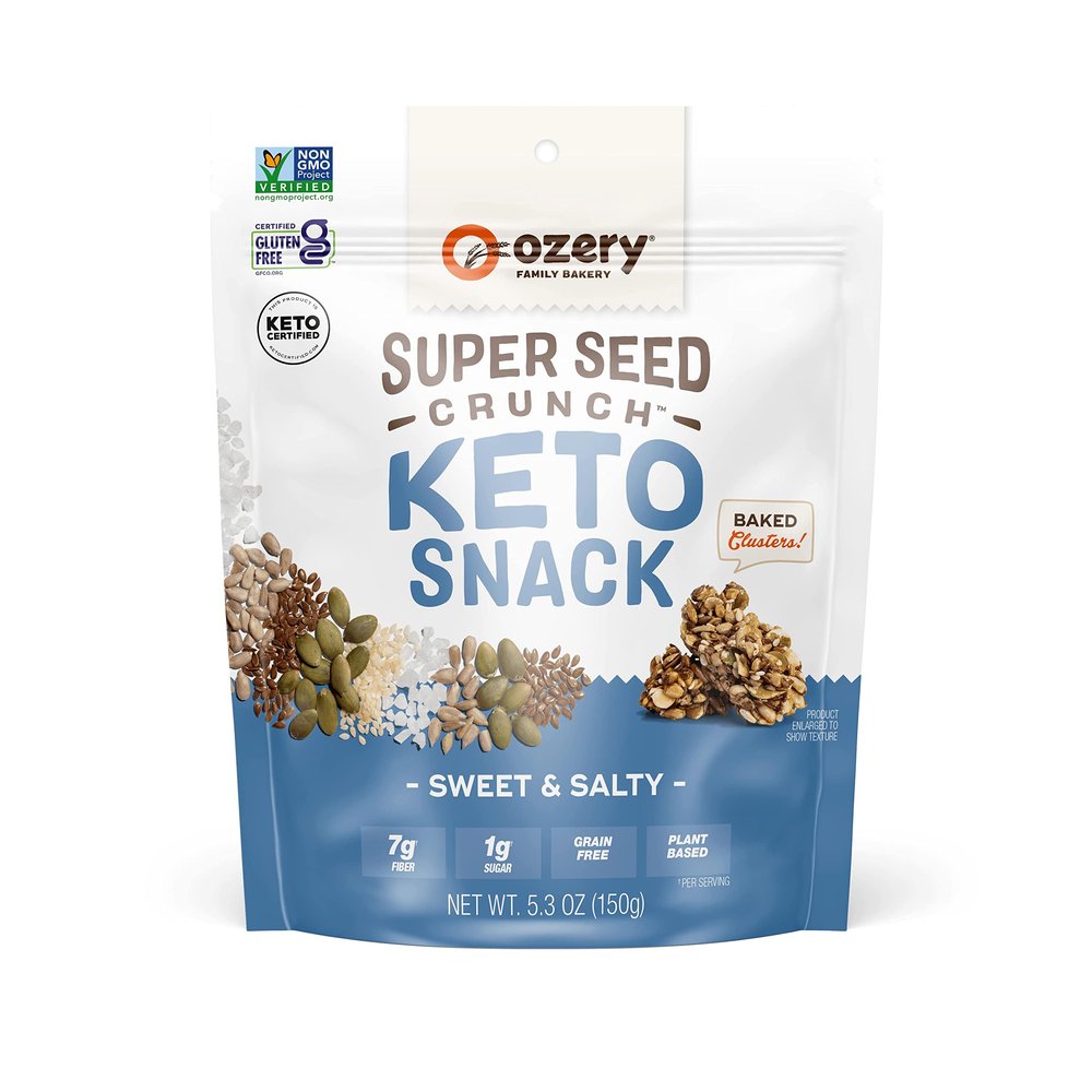 Ozery Bakery, Super Seed Crunch Sweet & Salty Snack Mix, 5.3 Ounce (Pack of 2)
