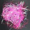 250 Grams Iridescent Plastic Hamper Shreds DIY Gift Wrapping Confetti Basket Filler Party Supplies (Rose Red) view 2