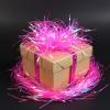 250 Grams Iridescent Plastic Hamper Shreds DIY Gift Wrapping Confetti Basket Filler Party Supplies (Rose Red) view 4