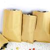 Crysdaralovebi 100pcs 12 Size Kraft Paper Doypack Zip Lock Pouch with Aluminum Foil Food Tea Snack Coffee Storage Resealable Ziplock/Zipper Bag (15x24cm) view 1