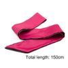 2Pcs Satin Eye Mask Sleep Mask, Adjustable Blindfold Soft Satin Eye Covers Gifts for Women for Travel, Nap, Meditation, 157cm/62inch (Black and Red) view 3