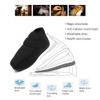 ZJING Diabetic Slippers for Men Extra Wide Adjustable Comfy Edema Swollen Feet Indoor Outdoor House Shoes, Adjustable Memory Foam Flat Shoes,Black,8 view 3