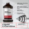 Horbach L-Carnitine Liquid 16 oz | 3000 mg | Berry Flavor | Vegetarian Formula | Non-GMO, Gluten Free Supplement view 4