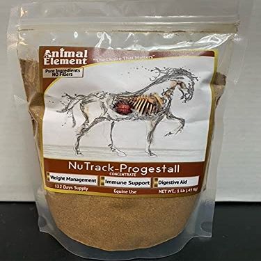 Animal Element NuTrack-Progestall 1 Lb. Concentrated, Non-GMO, Organic Digestive Enzyme Supplement.