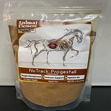 Animal Element NuTrack-Progestall 1 Lb. Concentrated, Non-GMO, Organic Digestive Enzyme Supplement.