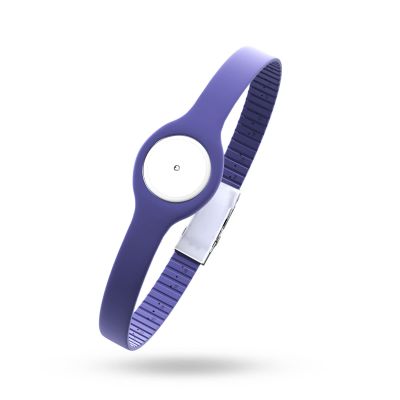 Divoti Badge Sensor Cover Armband Compatible for Freestyle CGM Libre14-Day or 2, Adjustable Trim to Fit, Securely Protect & Quickly Put-on/Take-OffNo More Irritating Adhesive Patches - Carmella Blue